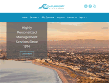 Tablet Screenshot of coastlineequity.net